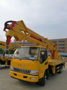 國五江鈴16米直壁高空作業車 高效靈活，包上戶與隨車吊一體化解決方案